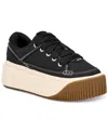 Ugg Women's Ez-duzzit Lace-up Platform Sneakers In Black