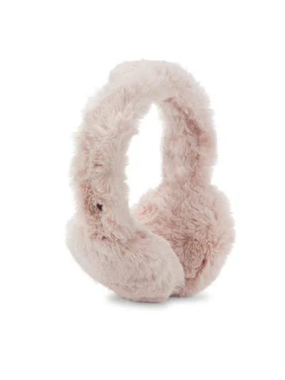 Ugg Women's Faux Fur Ear Muffs In Pink