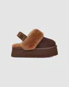 Ugg Women's Funkette Slipper In Burnt Cedar In Multi