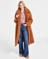 Ugg Teddy Gertrude Coats Brown In Chestnut