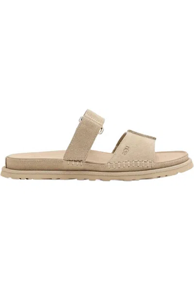 Ugg Women's Goldengaze Slide In Mustard Seed In Neutral