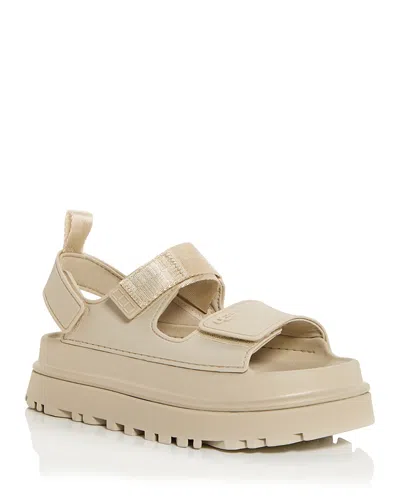 UGG WOMEN'S GOLDENGLOW PLATFORM SANDALS