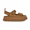 Ugg Women's Goldenglow Sandal In Bison Brown In Multi