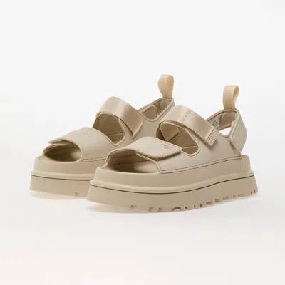 Ugg Women's Goldenglow Sandal In Sea Salt In Nude