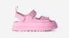 Ugg Sandals Open Toe Platform Sole Pull Tab In Pink
