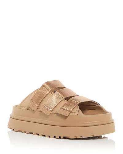 UGG WOMEN'S GOLDENGLOW SLIDE SANDALS