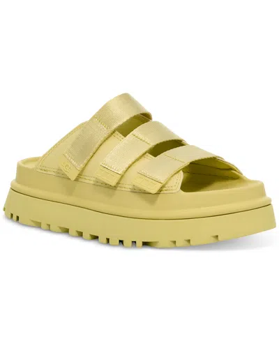 UGG WOMEN'S GOLDENGLOW SLIDE SANDALS