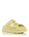Ugg 44mm Golden Glow Tpu Sandals In Golden Apple