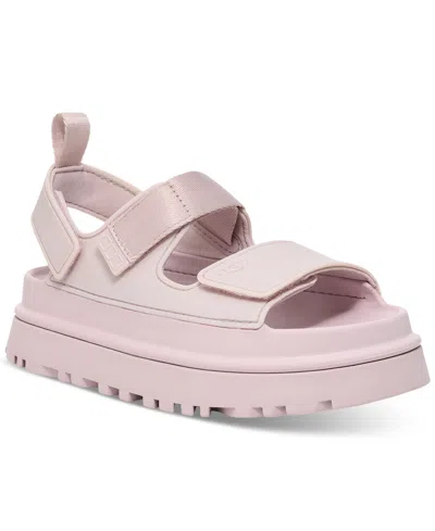 UGG WOMEN'S GOLDENGLOW STRAPPY PLATFORM SANDALS