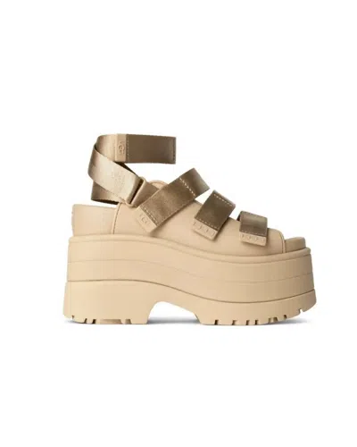 Ugg Women's Goldenrise Sandal In Mustard Seed In Neutral