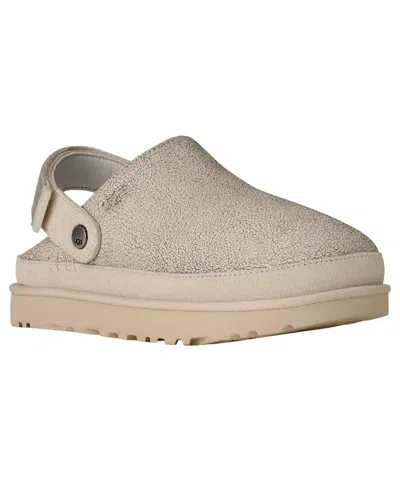 Ugg Women's Goldenstar Crackle Slip On Clogs In Neutral