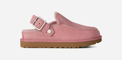 Ugg ® Women's Goldenstar Evelina Clog Sheepskin Shoes In Dusty Orchid