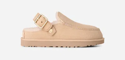 Ugg ® Women's Goldenstar Evelina Clog Sheepskin Shoes In Sand Castle