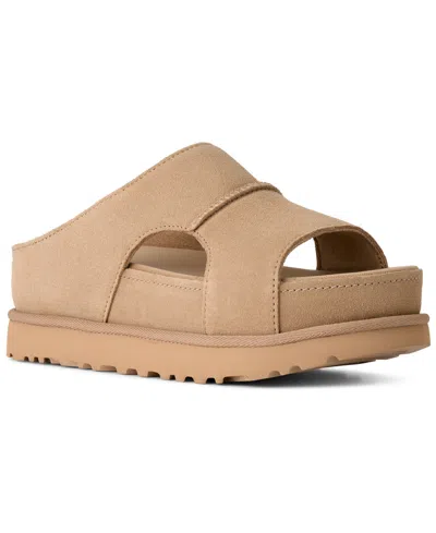 Ugg Women's Goldenstar Hi Cutout Open Toe Slide Sandals In Neutral