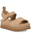 Ugg Goldenstar Hi Suede Sandals Chestnut In Neutral