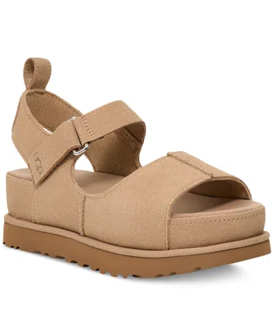UGG WOMEN'S GOLDENSTAR PLATFORM SANDALS