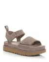 Ugg Women's Goldenstar Platform Sandals In Smoke Plume