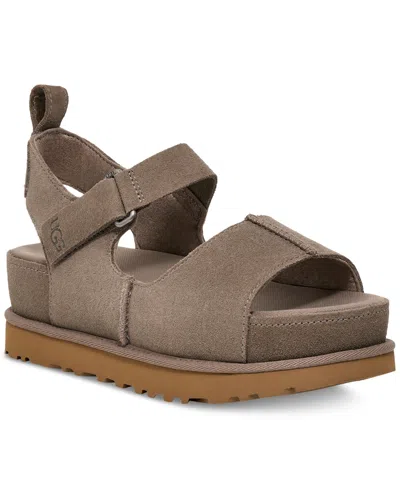 UGG WOMEN'S GOLDENSTAR PLATFORM SANDALS