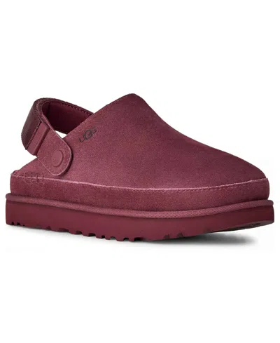 Ugg Women's Goldenstar Slingback Clogs In Burgundy