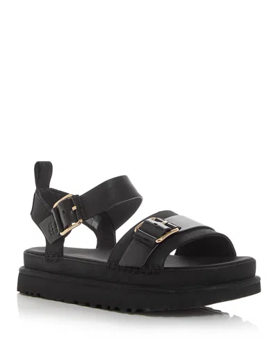 UGG WOMEN'S GOLDENSTAR VILLA PLATFORM SANDALS
