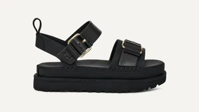 Ugg Women's Goldenstar Villa Sandal In Black