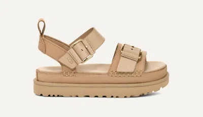 Ugg Women's Goldenstar Villa Sandal In Mustard Seed In Multi