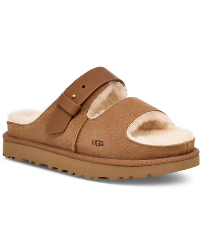 UGG WOMEN'S GREENPORT COZY SLIDE SANDALS