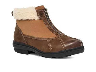 Ugg Women's Hapsburg Zip Boot In Chesnut In Brown