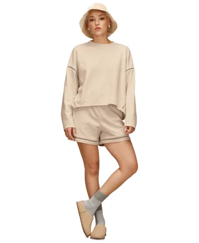 Ugg Women's Hayvie Crewneck Top In Neutral