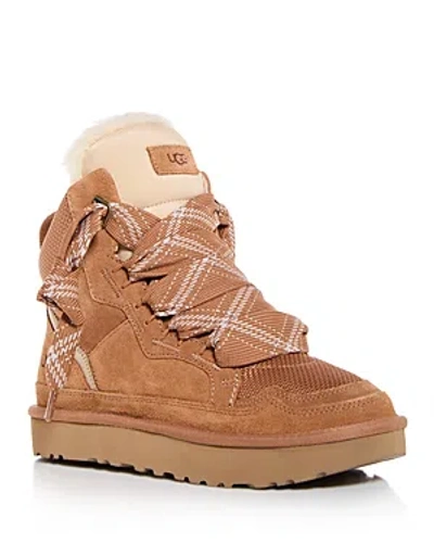 Ugg Women's Highmel Hiking Sneakers In Chestnut