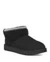 Ugg Women's Holiday Classic Mini Boots In Black