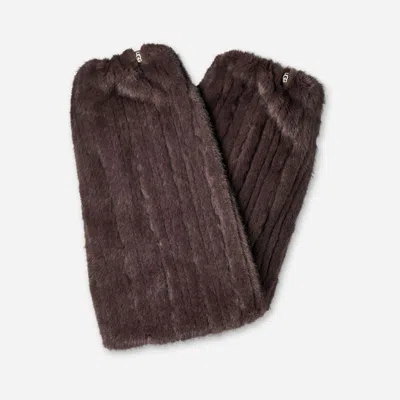 Ugg ® Women's Ismay Faux Fur Legwarmer In Burnt Cedar