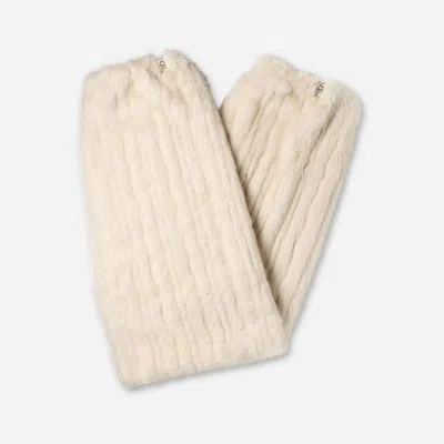 Ugg ® Women's Ismay Faux Fur Legwarmer In Cream In White