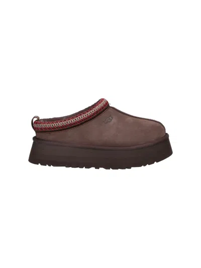Ugg Women's Leather Upper Flat Sandals In Multi