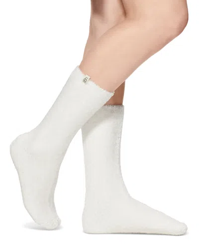 UGG WOMEN'S LEDA COZY KNIT CREW SOCKS