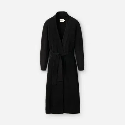 Ugg ® Women's Lenny Robe Ii Cozy Knit Tops In Black