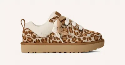 UGG WOMEN'S LO LOWMEL PLAINS SNEAKER IN FELICITY LEOPARD JASMINE