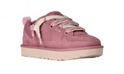Ugg Lo Lowmel Suede Sneakers In Pink