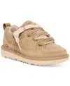 Ugg Kid's Lo Lowmel Sneakers In Mustard Seed