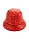 Ugg Women's Logo Puffer Bucket Hat In Mars