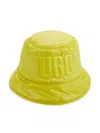 Ugg Women's Logo Puffer Bucket Hat In Rose Quartz