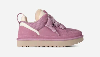 Ugg ® Women's Lowmel Canvas/suede/recycled Materials Shoes In Dusty Orchid In Pink