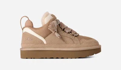 Ugg ® Women's Lowmel Canvas/suede/recycled Materials Shoes In Sand In Brown