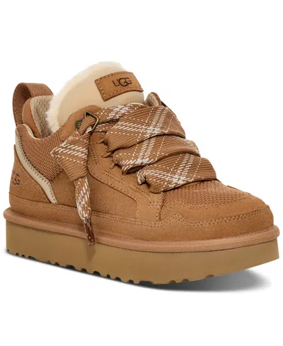 UGG WOMEN'S LOWMEL LACE-UP SNEAKER BOOTIES