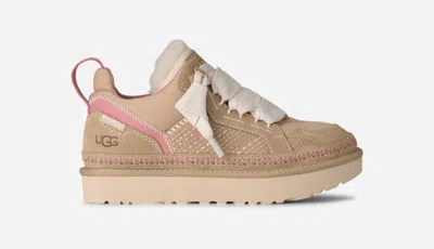 Ugg ® Women's Lowmel Meadow Suede Shoes In Sand Castle In Multi