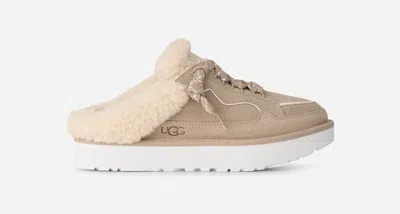 Ugg ® Women's Lowmel Mule Sheepskin In Moonlight In Neutral