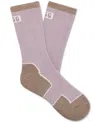 Ugg Women's Luann Winter Boot Socks In Pale Smoke,grey