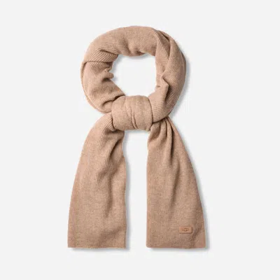 Ugg ® Women's Luxe Blanket Scarf Wool In Sand Castle