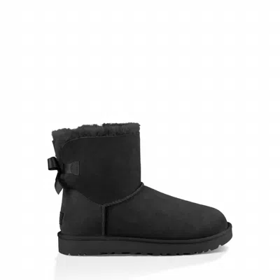 UGG WOMEN'S MINI BAILEY BOW II BOOT IN BLACK