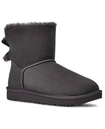 Ugg Women's Mini Bailey Bow Ii Boots In Black